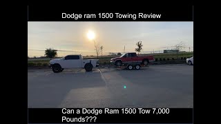 Can a Dodge Ram 1500 Tow 7,000 pounds?