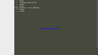 how to make a simple web page on sublime text 3