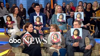 'Roseanne' cast faces off in trivia game on 'GMA'