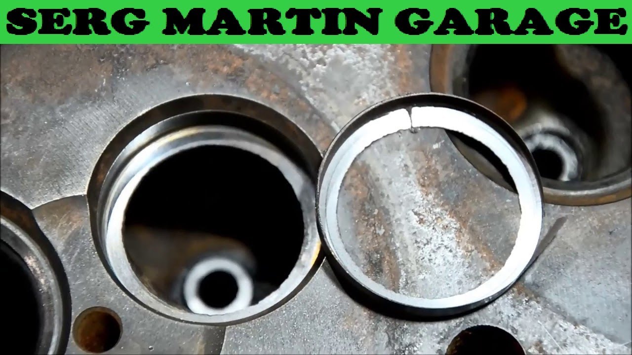 Почему проседают седла клапанов на газу? Замена седел клапанов в ГБЦ ...