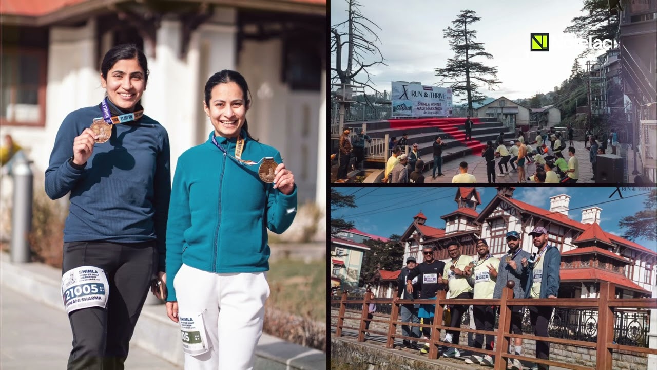 Running 21.1 KM in Freezing Shimla ❄️ | Shimla Winter Half Marathon 2025