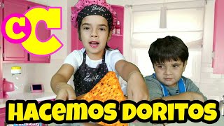 Hacemos Doritos salen riquisimos  We make Doritos delicious