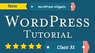 Class 031 WordPress Widgets