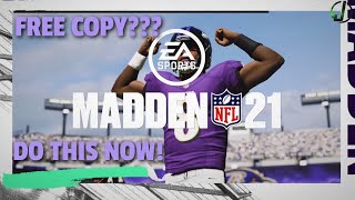 HOW TO PLAY MADDEN 21 FOR FREE! DO THIS NOW!
