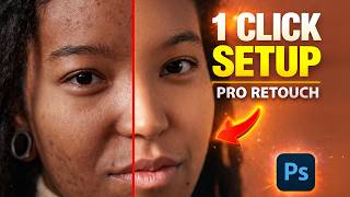 Professional High Frequency Separation Skin Retouching in Adobe Photoshop 2026 | Full Guide