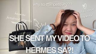 HERMES PRESPEND Series: SHE SENT MY VIDEO TO HERMES TO COMPLAIN OF MY LOW PRESPEND #hermesbirkin