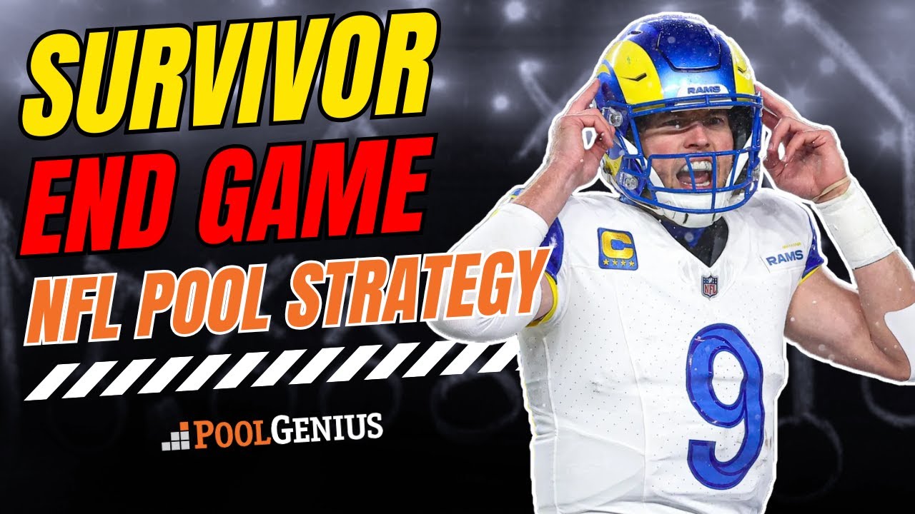 NFL Survivor: Mastering the End Game | Pool Picks Playbook Ep. 2