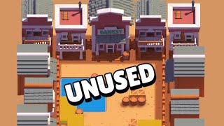 Brawl Stars Beta - Old Town UNUSED Environment (Banksy)