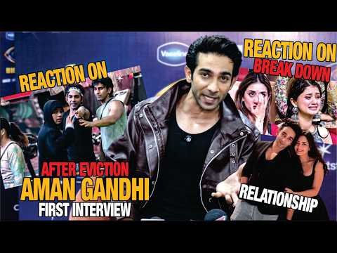 Aman Gandhi SHOCKED After Eviction! First Interview on Bigg Boss 20 | Arishfa, Qazi, Kanika & Scout