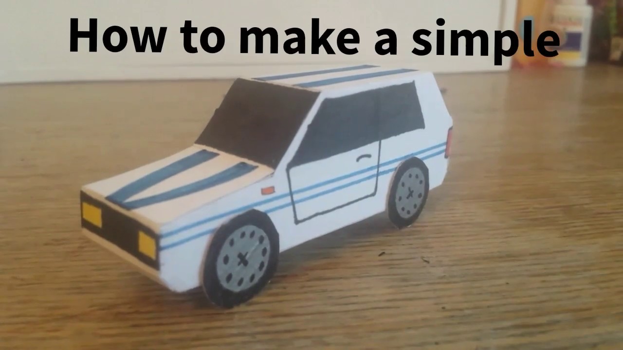 How To Build A Car With Paper - Relationclock27