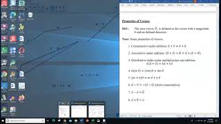 MCV4U Vectors Lesson 3