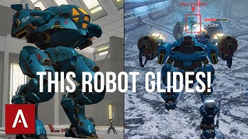 War Robots Test Server: The Glider with Gameplay