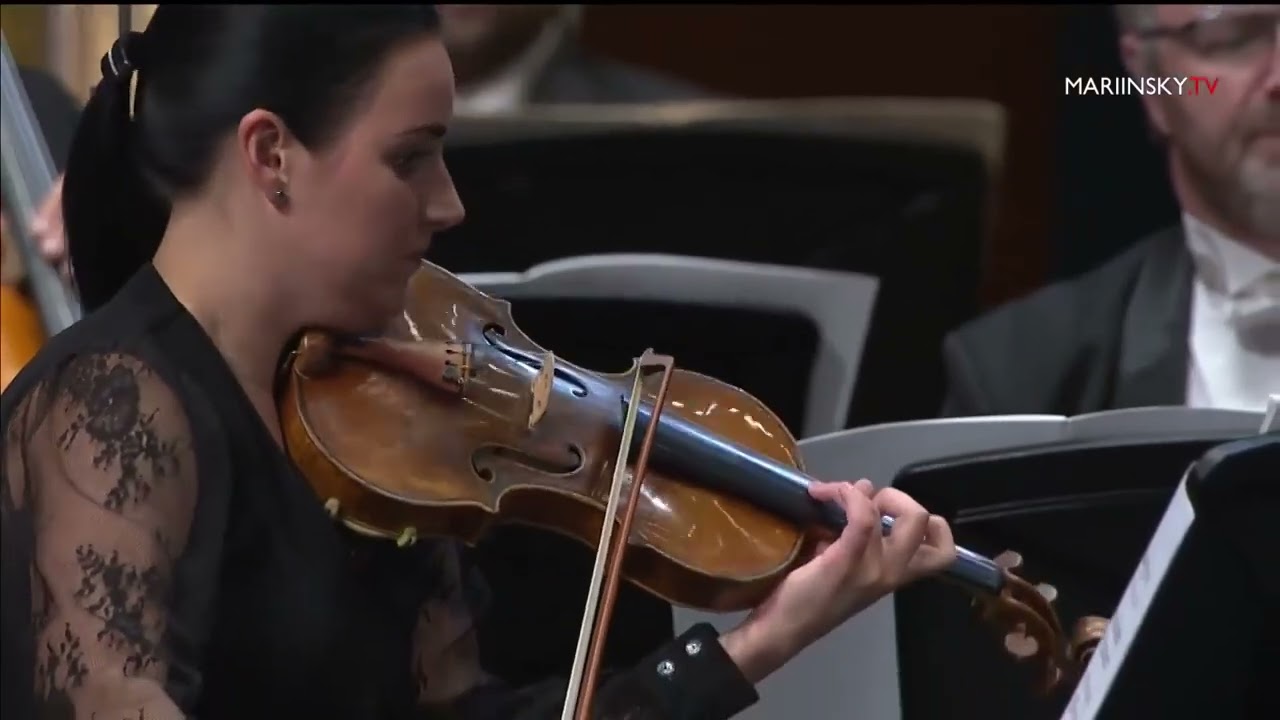 Music by Tchaikovsky for solo violin (violin: Olga Volkova)