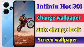 how to change lock screen wallpaper in infinix hot 30i, infinix hot 30i change wallpaper screenshot 5