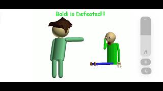 I beat bossfight 😈 baldi's evil plan android port successful attempts