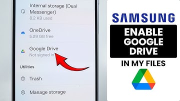 Samsung Phone: Enable & Sync Google Drive in My Files