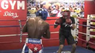 Rigondeaux Workout Houston