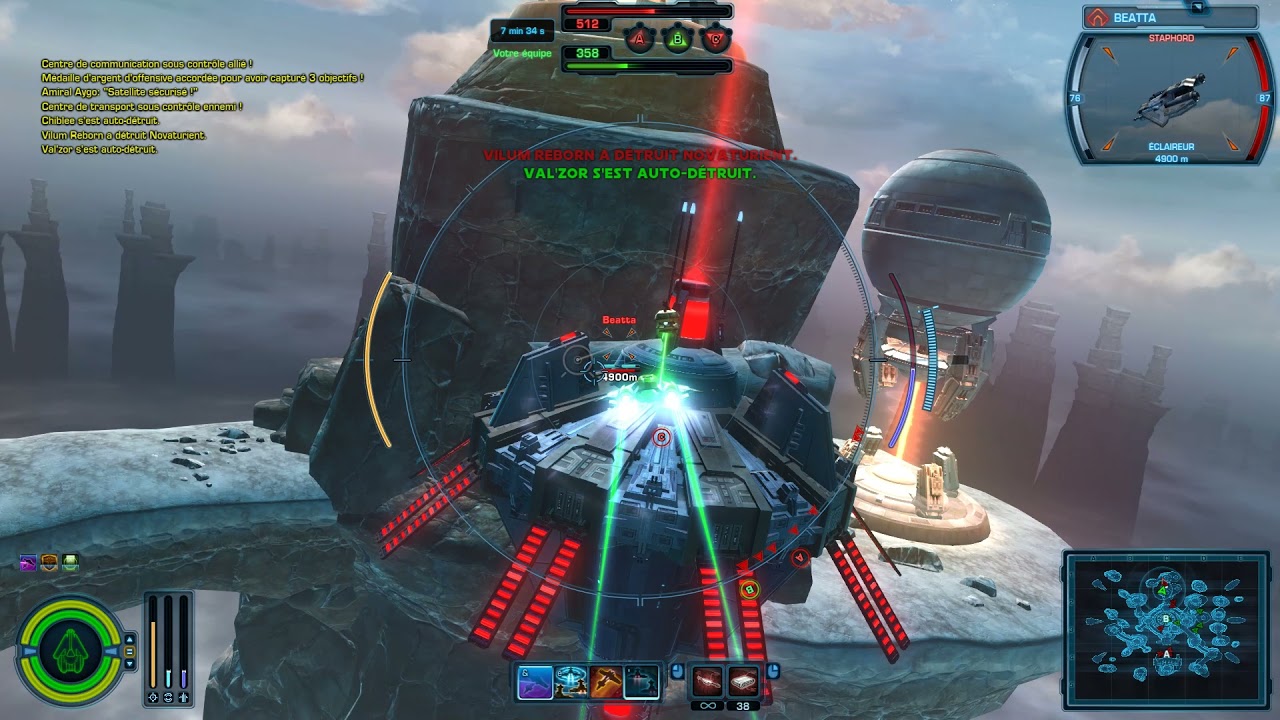 SWTOR GSF - No missile break challenge - Scout - Kuat Mesas DOM