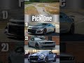 What Are You Picking? #dodge #chevy #ford #mustang #camaro #challenger #camaross #challengerrt #tn