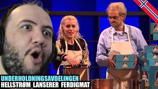 Underholdningsavdelingen Hellstrøm Lanserer Ferdigmat Teacher Paul Reacts Norge Norway