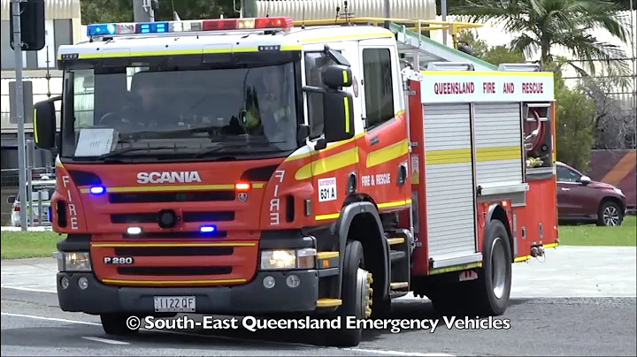 QFRS - 631A (Spare) Responding (Southport)