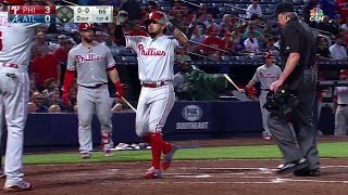 PHI@ATL: Galvis belts a towering two-run shot