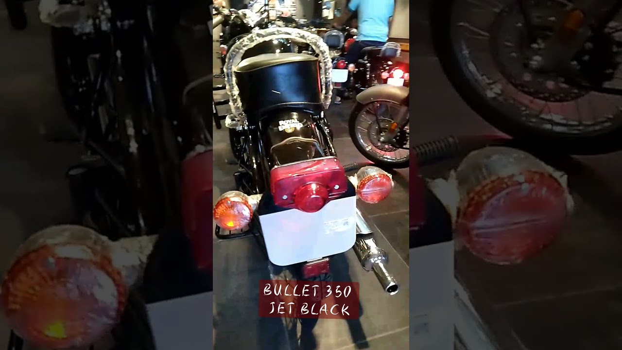 Bullet 350 BS6 || Jet Black Color 🖤|| by Gogoi da