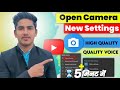 Open Camera All Setting For YouTube Videos | Open Camera Ki Setting Kaise Kare | Best Camera App