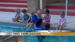 N4T Lifesaver: Free swim lessons for kids at Lohse YMCA in Tucson for Swimfest