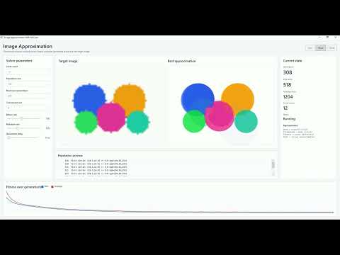 Image Approximation with Genetic Algorithms in C#