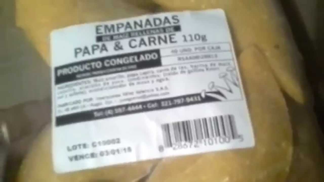 Empanadas Colombianas Congeladas