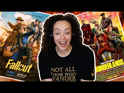 writer reacts -- FALLOUT and BORDERLANDS trailers