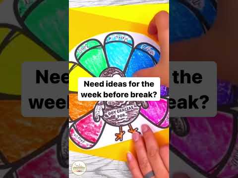 Before Thanksgiving Break Lesson Plans 