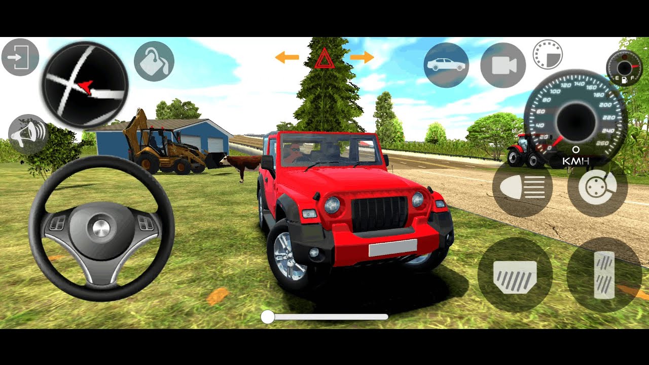 Modified Mahindra Thar👿 | Indian Car Driving Simulator 3d | Android Gameplay