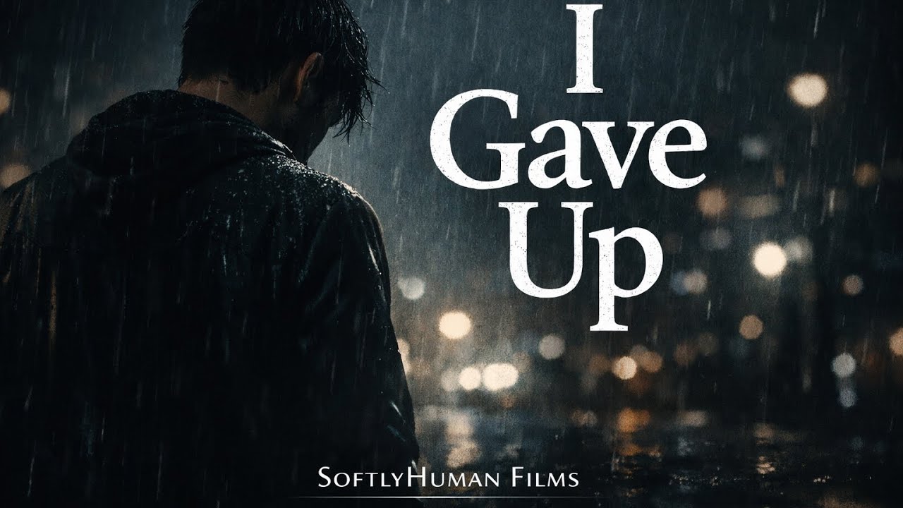 The Day I Stopped Trying | Cinematic Sad Music Video.