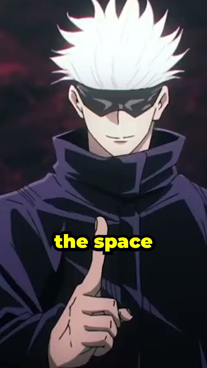Gojo's Abilities Explained So It Makes Sense #shorts #jujutsukaisen