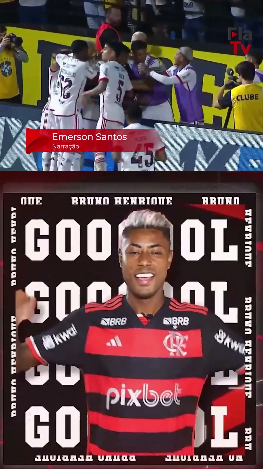 Criciúma 0x2 Flamengo | Bruno Henrique #gols  #flatv #flamengo