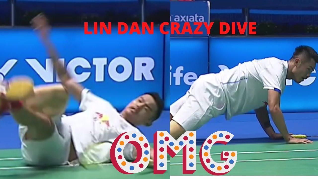 lin dan crazy dive