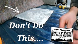 OBS Suburban Fuel Pump and Trap Door Install