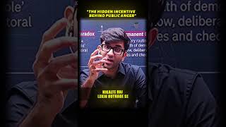 What Really Drives Public Anger? | The Hidden Incentive You Missed! | #shorts #upsc #ias