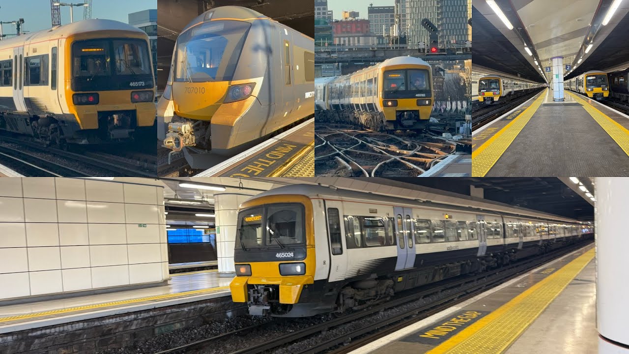 Trains at London Cannon Street 14/2/26