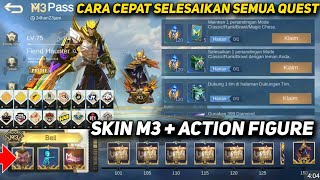 TRIK CARA MENDAPATKAN ACTION FIGURE ROGER M3, EFEK RECALL M3 DAN SEMUA REWARD M3 PASS❗MOBILE LEGENDS