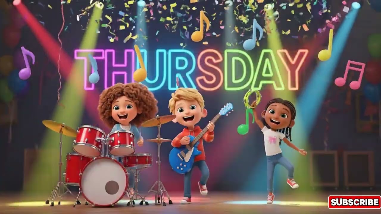 Days of the Week Song 🎶 | Monday to Sunday for Kids | Fun Cartoon #seo #kidssong