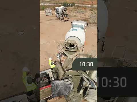 פרויקט 'מערבה' רחובות | יציקת רפסודה