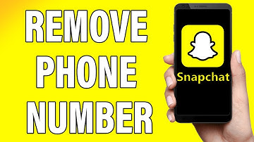 How To Remove Phone Number In Snapchat 2021 | Delete Your Mobile Number From Snapchat Account