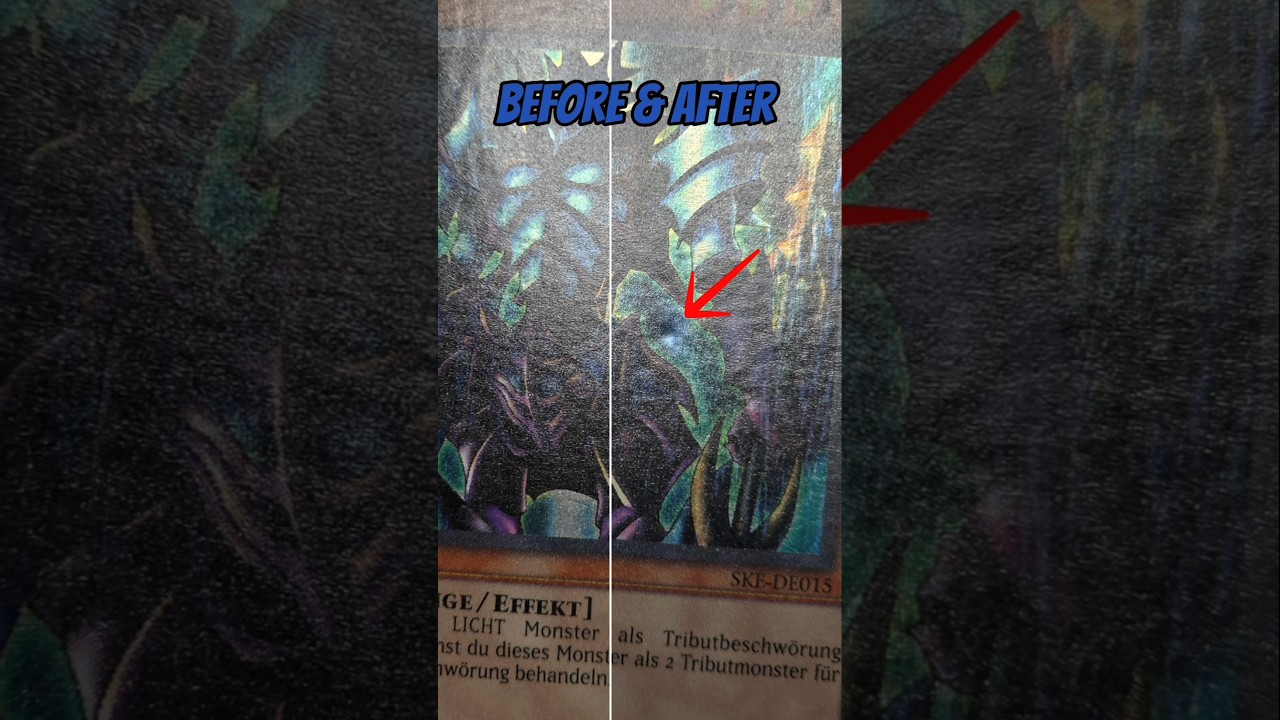 Yu-Gi-Oh indent fix 🔥 Before & After ✨️ 