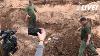 Video of body found at the former San Angelo Speedway