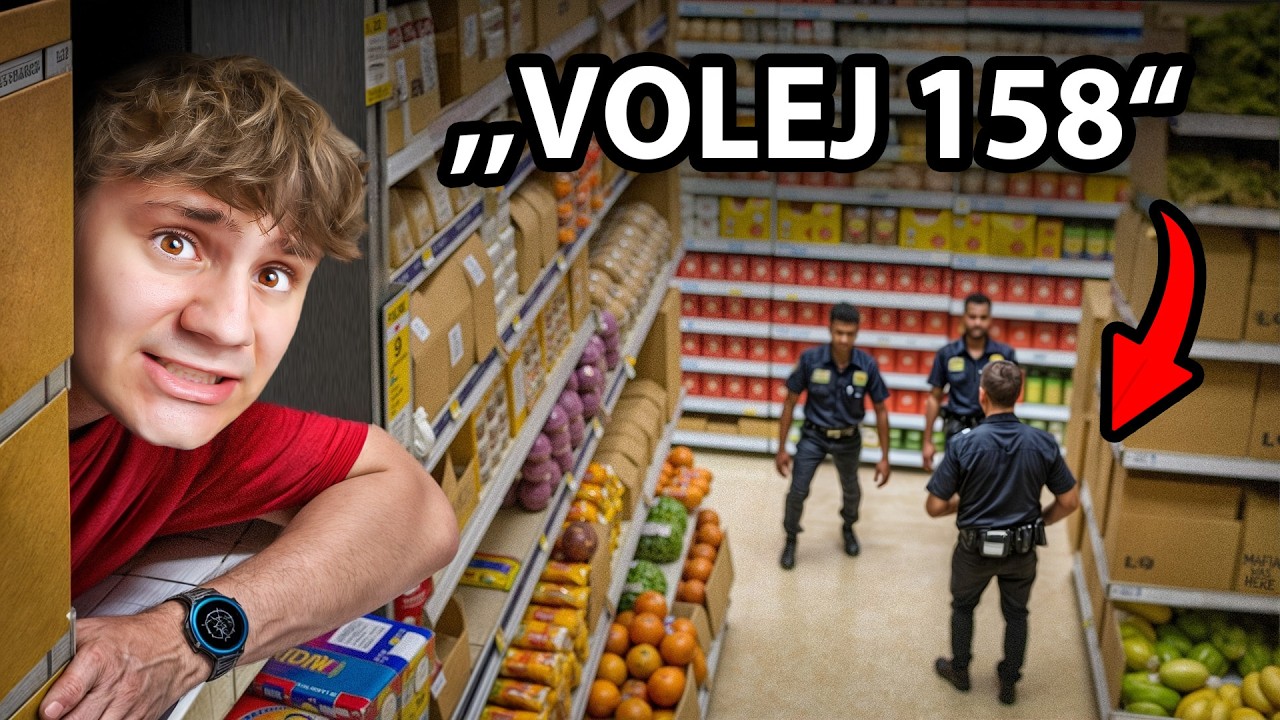 Jak Dlouho Vydržím Schovaný v Supermarketu?
