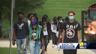 Masked and vaxxed, Baltimore County students, staff return to the classroom