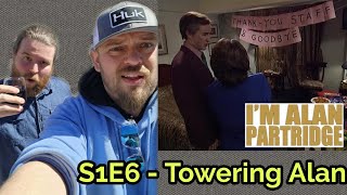 Americans React To "I'm Alan Partridge - S1E6 - Towering Alan"